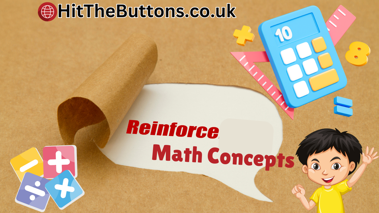 reinforce math concepts through games